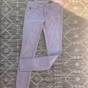 Adriano Goldschmeid “The legging” super skinny denim pants in “sulfur new lotus”